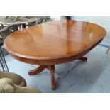 GRANGE DINING TABLE, extendable with one leaf, cherrywood, 190cm x 40cm x 77cm.