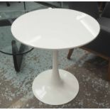 TABLE, circular, contemporary style, 70cm W x 72cm H.