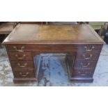 PEDESTAL DESK,