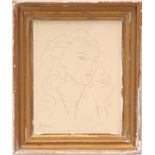 HENRI MATISSE 'O8', 1943, very rare collotype on velin d'arches edition 30,