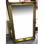 MIRROR, in a gilded frame, 116cm x 73cm.