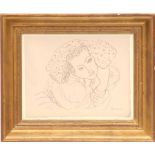 HENRI MATISSE 'I4', 1943, very rare collotype on velin d'arches, edition 30,