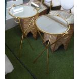 SIDE TABLES, a pair, 1960's French style, 79cm H.
