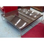 MINOTTI CALDER LOW TABLE BY RODOLFO DORDONI, 120cm x 120cm x 30cm.