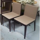 B&B ITALIA EL CHAIRS, a set of four, by Antonio Citterio, 82cm H.