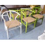 CARL HANSEN & SON WISHBONE CHAIRS, a set of twelve, by Hans Wegner, retail in excess of £8000,