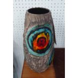 BULLSEYE FAT LAVA VASE, for Dutch market, limited edition, 37cm H.