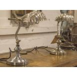 DESK LAMPS, a pair,