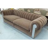 FENDI CASA MINOSSE SOFA, with various Fendi Casa scatter cushions, 260cm W.