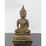 14TH CENTURY KAMPAGNE BUDDHA, 23cm H.