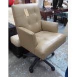 DONGHIA EATON SWIVEL CHAIR, 105cm H.