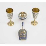 ANTIQUE RUSSIAN SILVER,