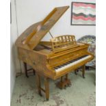 OBERMEIER BABY GRAND PIANO,