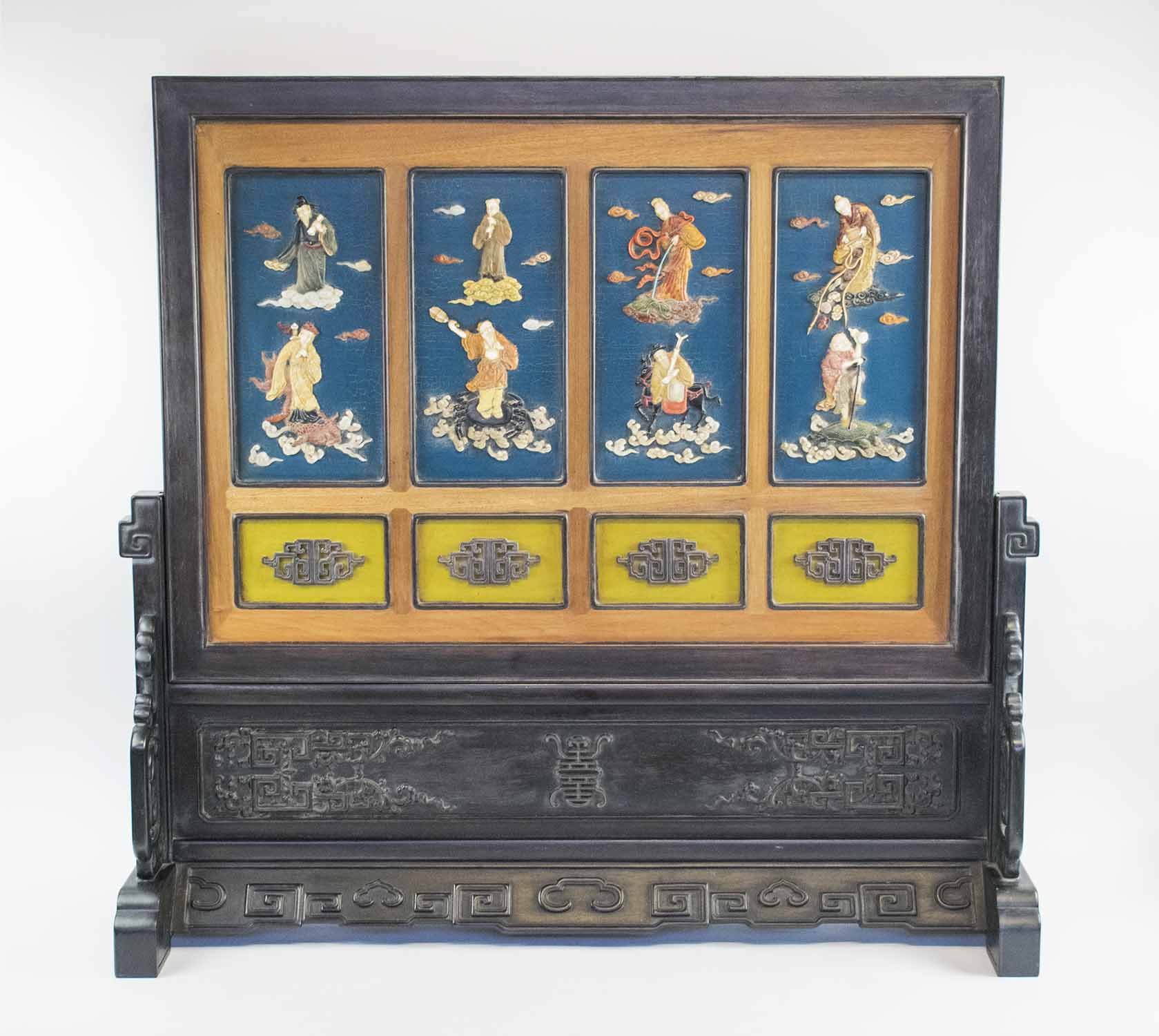 A CHINESE TABLE SCREEN,