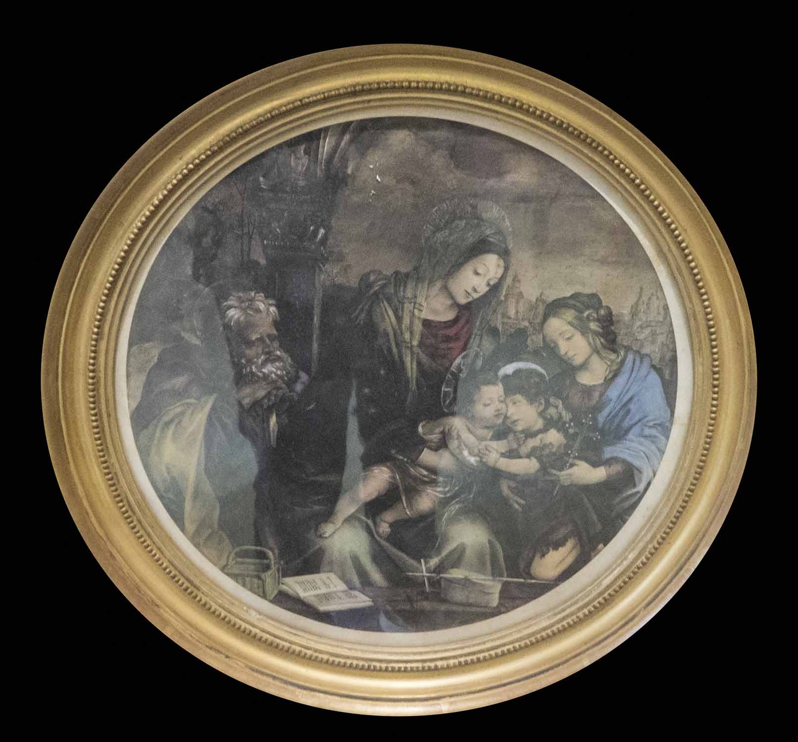 'MADONNA AND CHILD WITH INFANT ST. - Image 2 of 3