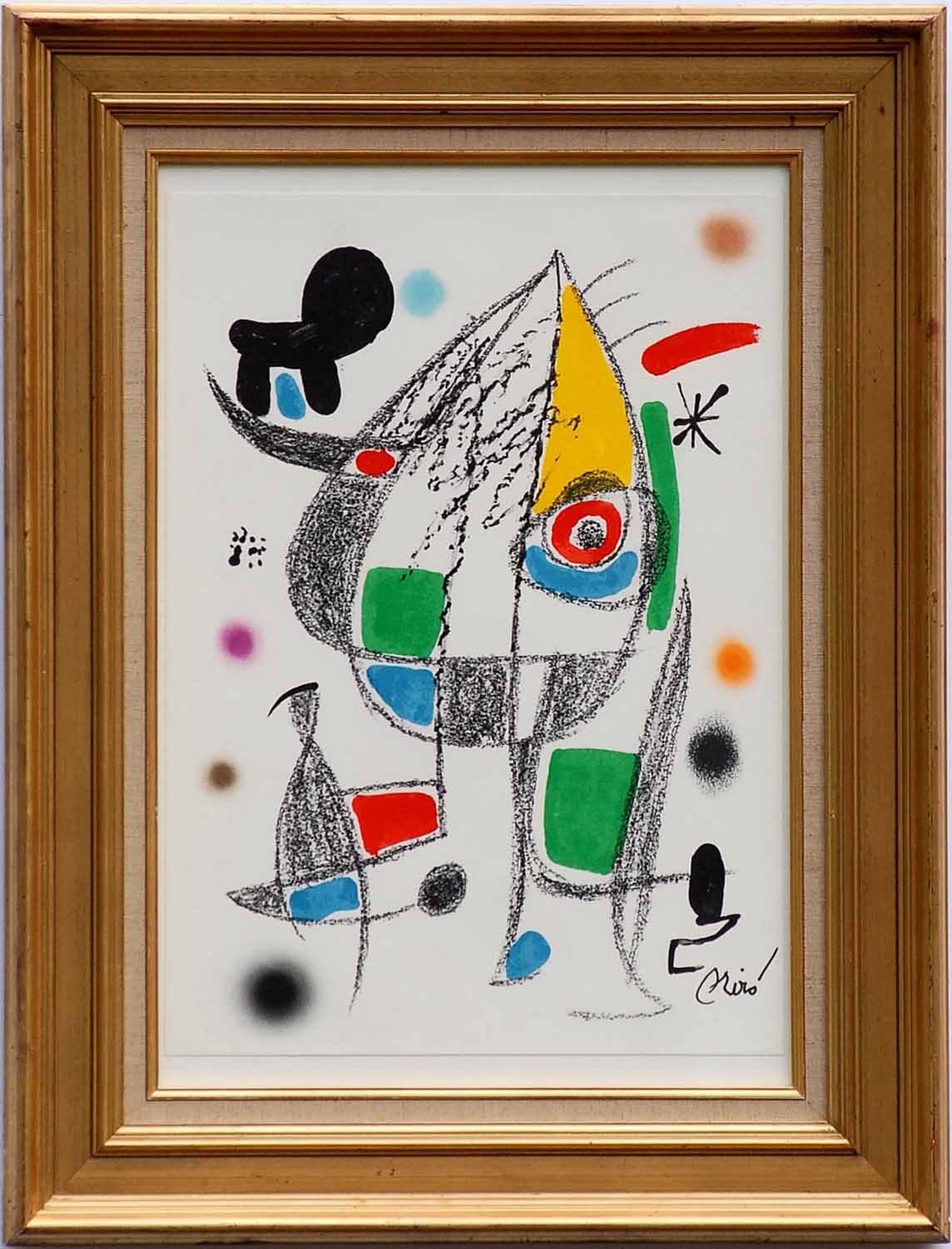 JOAN MIRO 'Maravillas con Variaciones acrosticas 20', 1975, lithograph, edition:1500,