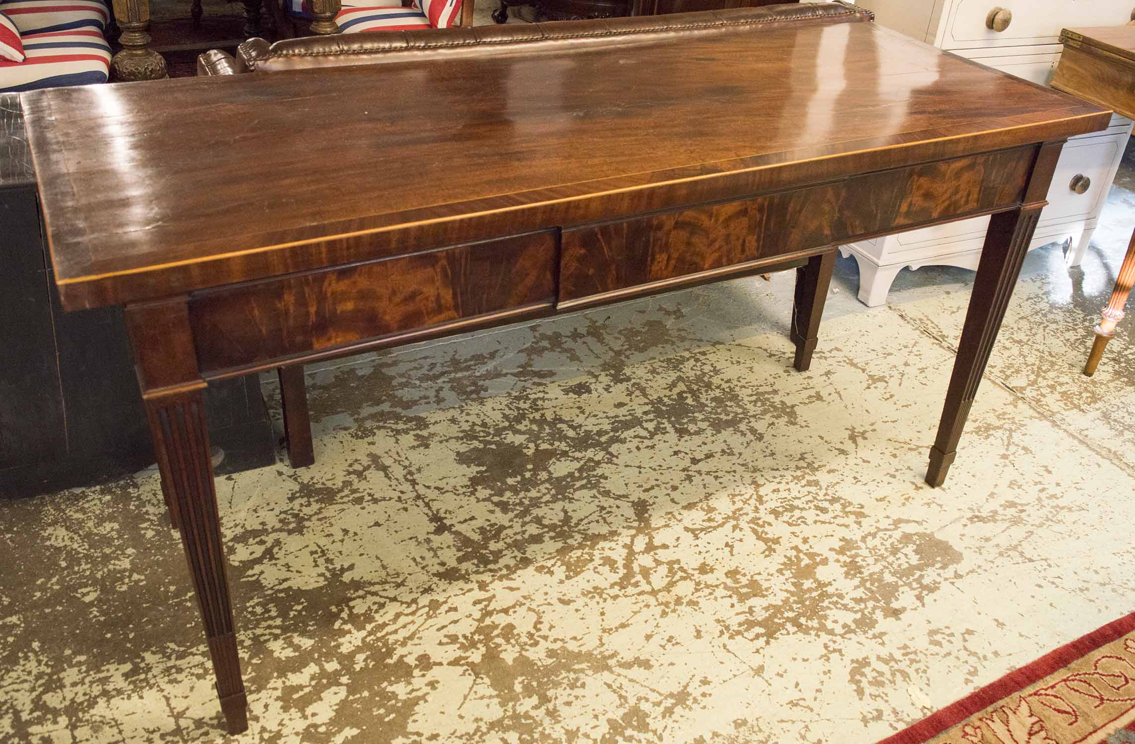 GEORGE III SERVING TABLE,