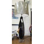 BEST & LLOYD TABLE LAMP, with shade, 91cm H.