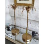 MAISON JANSEN INSPIRED TABLE LAMPS, a pair, 58cm H.