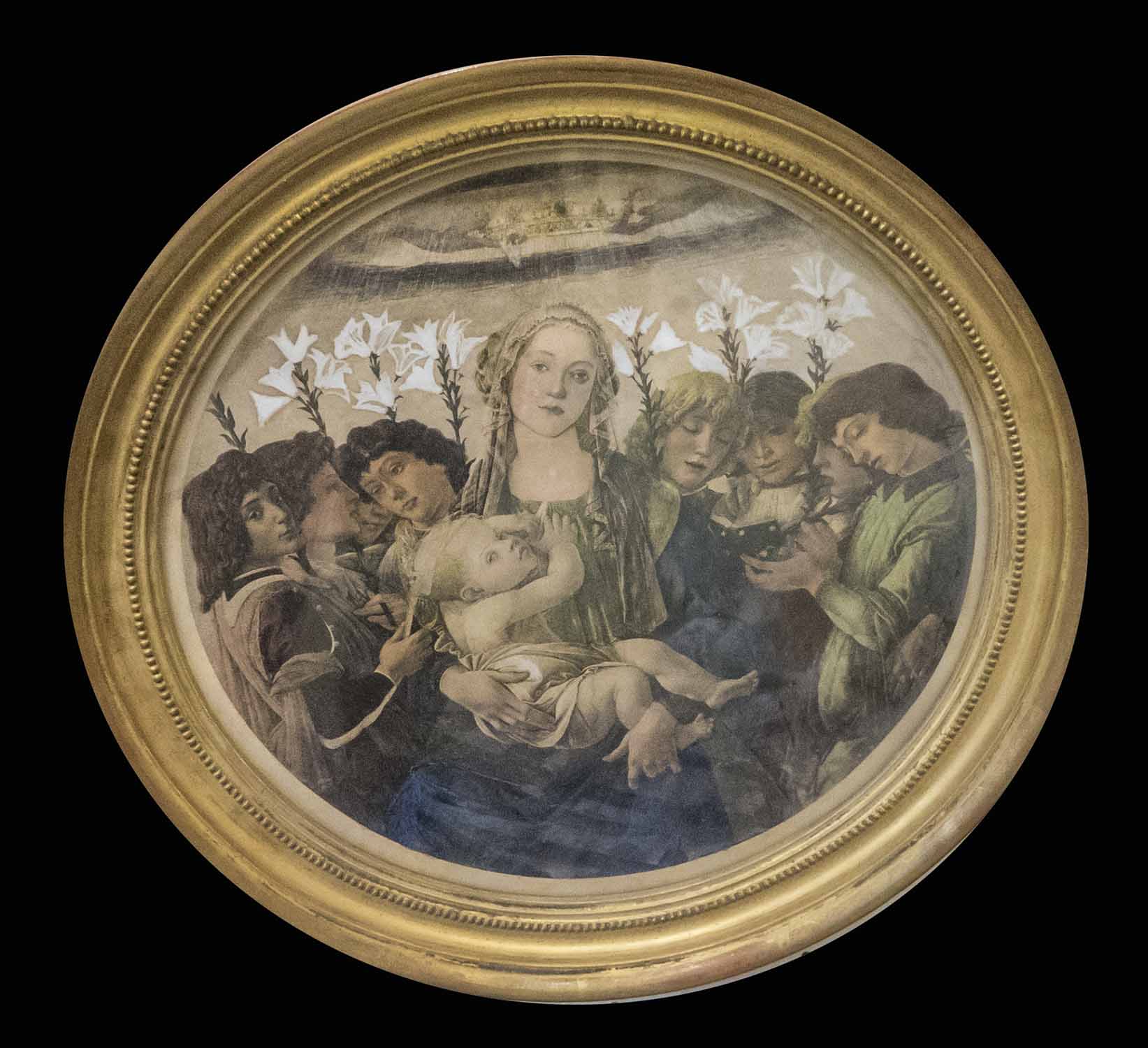 'MADONNA AND CHILD WITH INFANT ST. - Image 3 of 3