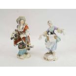 19TH CENTURY MEISSEN PORCELAIN FIGURE,