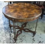 THEODORE ALEXANDER LOUIS XVI STYLE CENTRE TABLE, mahogany and brass mounted with circular top,