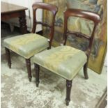 DINING CHAIRS, a set of twelve,