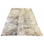 VINTAGE MOROCCAN BERBER CARPET, 305cm x 195cm, wool field.