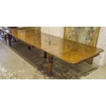 DINING TABLE, William IV mahogany in the manner of Gillows,