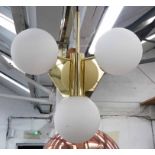 TOM DIXON PLANE SHORT CHANDELIER.