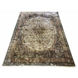 TEHRAN DESIGN SILK RUG, 220cm x 154cm,