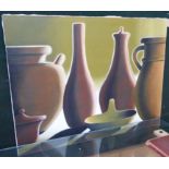 CARRIZOSA 'Still Life', oil on canvas, signed lower right, 100cm x 130cm.