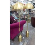 VIGO MAGISTRETTI STYLE FLOOR LAMPS, a pair, 155cm H.