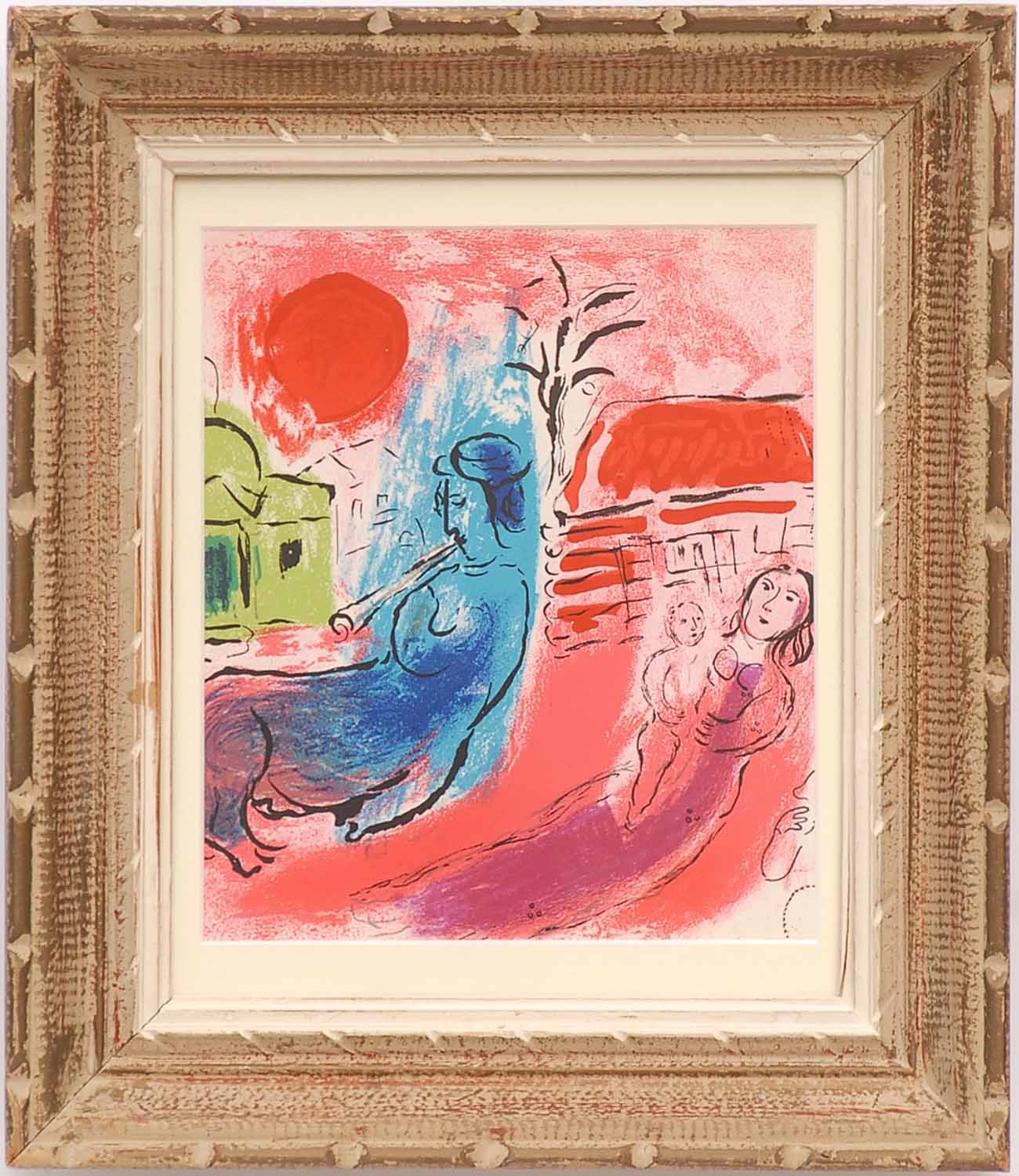 MARC CHAGALL 'Maternity with Centaur', 1957 - Cat Rais: 195, lithograph, printed by Mourlot,