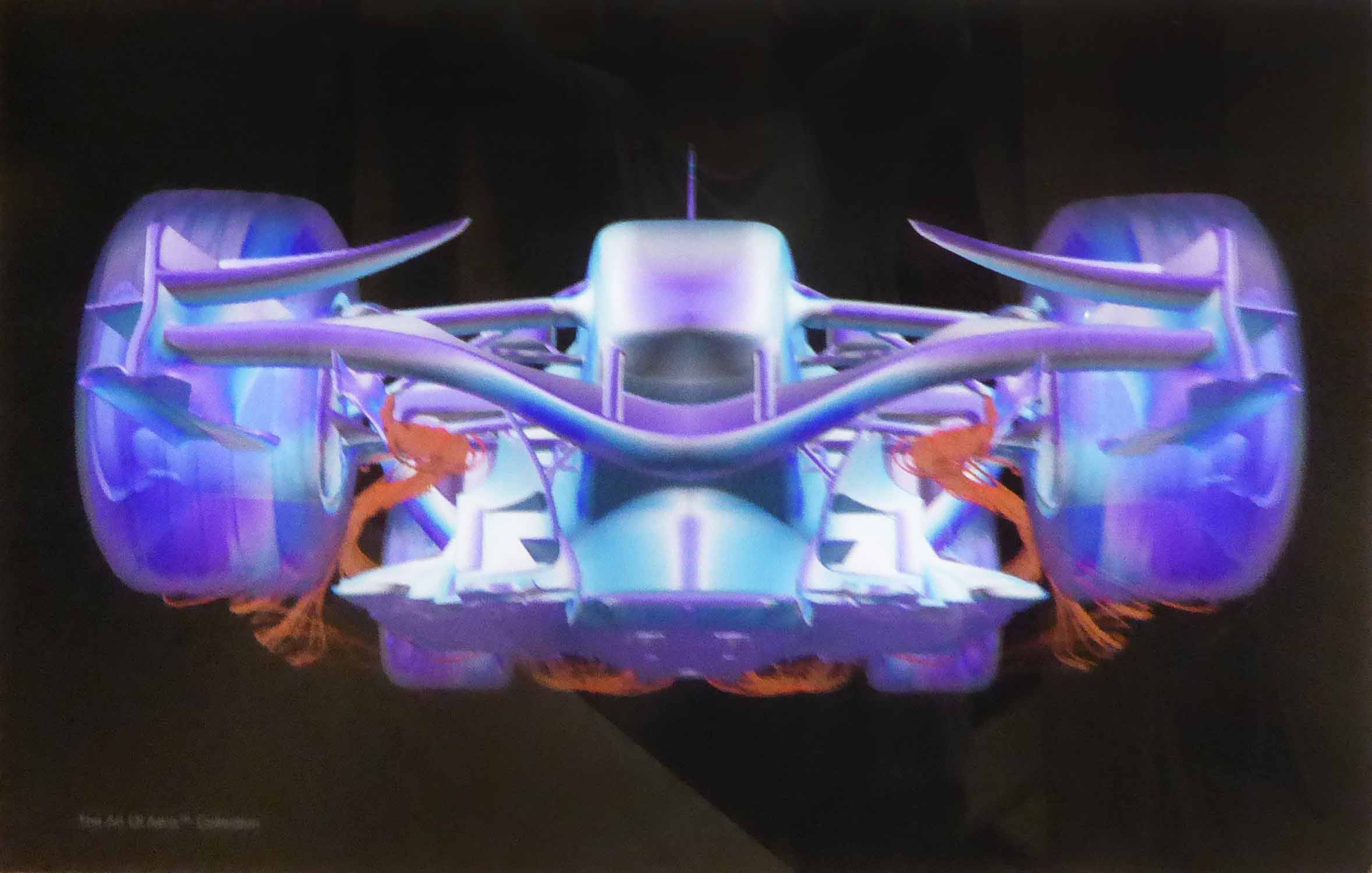 FORMULA 1 CARS, a pair of photoprints on diatec mount from 'The art of Aero' collection,