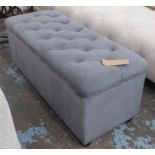 OTTOMAN, in the English country house style, 110cm W.