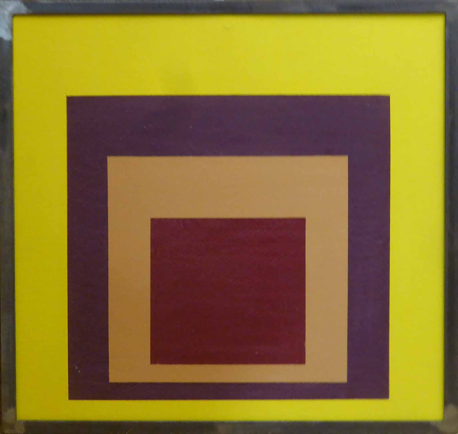 HENRY HADDOCK in the manner of Josef Albers, a pair of oils on board, signed, - Image 3 of 4