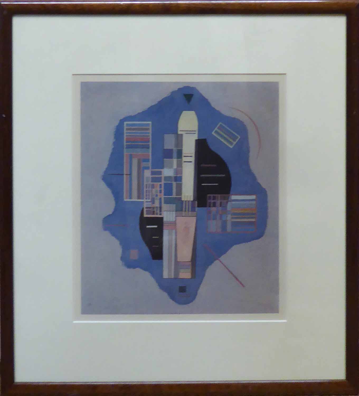 A SET OF FOUR LITHOGRAPHIC PRINTS, after Franz Marc, Piet Mondrian, Wassily Kandinsky, 65cm x 80cm, - Image 2 of 4