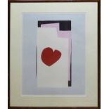 After HENRI MATISSE 'Coeur' and 'Tahiti', a pair of lithographic prints, 65cm x 55cm each,
