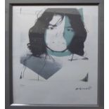 ANDY WARHOL 'Michael Jackson', lithographic print, on Arches paper,