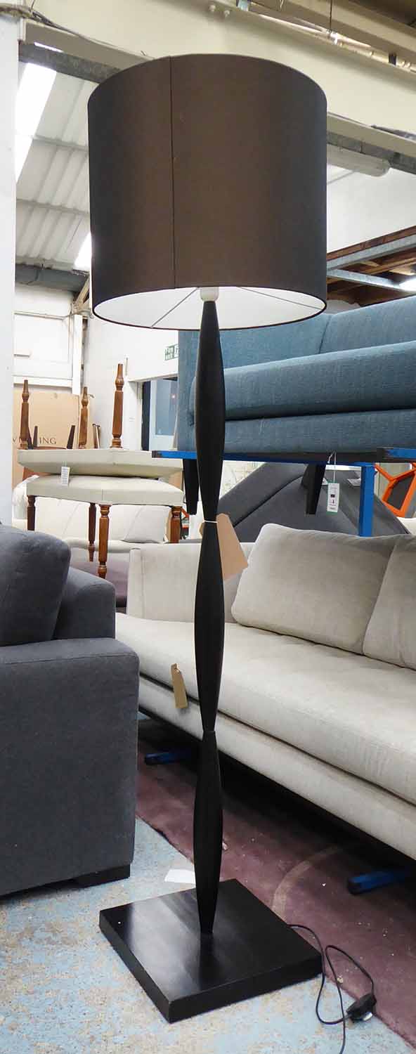 BERGIT ISRAEL STYLE FLOOR LAMP, with shade, 170cm H.