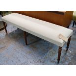 HALL SEAT, English country house style, 150cm x 40cm x 50cm.