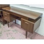 G-PLAN DRESSING TABLE, vintage 1970's teak, 126cm x 46cm x 76cm.