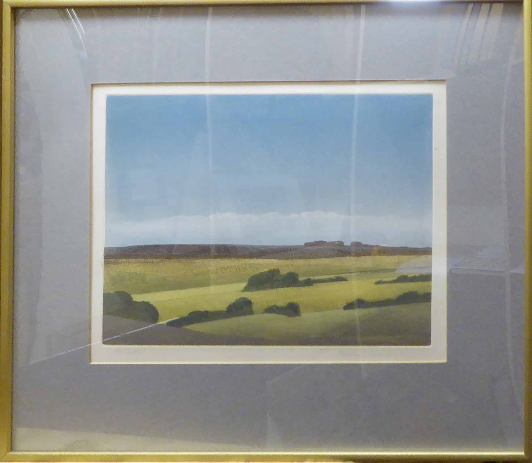 A SET OF FIVE COLOUR ENGRAVINGS, of Countryside Landscapes by MICHAEL FIAIRCLOUGH,