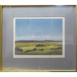 A SET OF FIVE COLOUR ENGRAVINGS, of Countryside Landscapes by MICHAEL FIAIRCLOUGH,