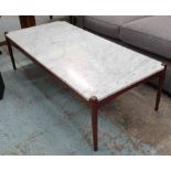 LOW TABLE, 1960's Danish style, 140cm x 65cm x 42cm.