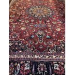 MASHAD CARPET, 370cm x 295cm,