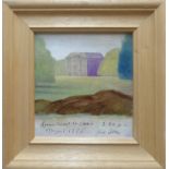 ALEC COBBE (Irish 1945) 'Roundwood house, Co. Laois', inscribed Roundwood Co Laois 2.