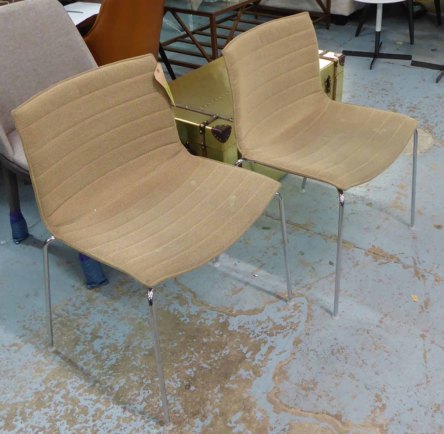 ARPER & CATIFA 46 CHAIRS, a set of eight, by Lievore Altherr Molina, 80cm H.