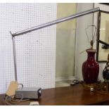 ATTRIBUTED TO GERALD ABRAMOUTZ CANTILEVER MK11 DESK LAMP, 75cm H.